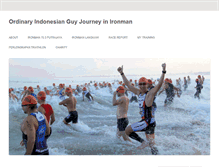 Tablet Screenshot of indoironman.com